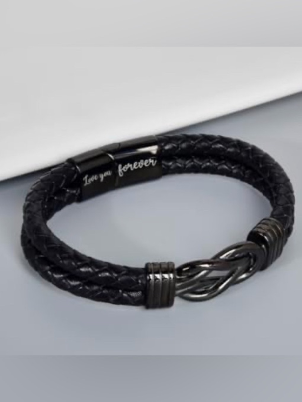 Btysun Gift for Men Leather Bracelet NIB